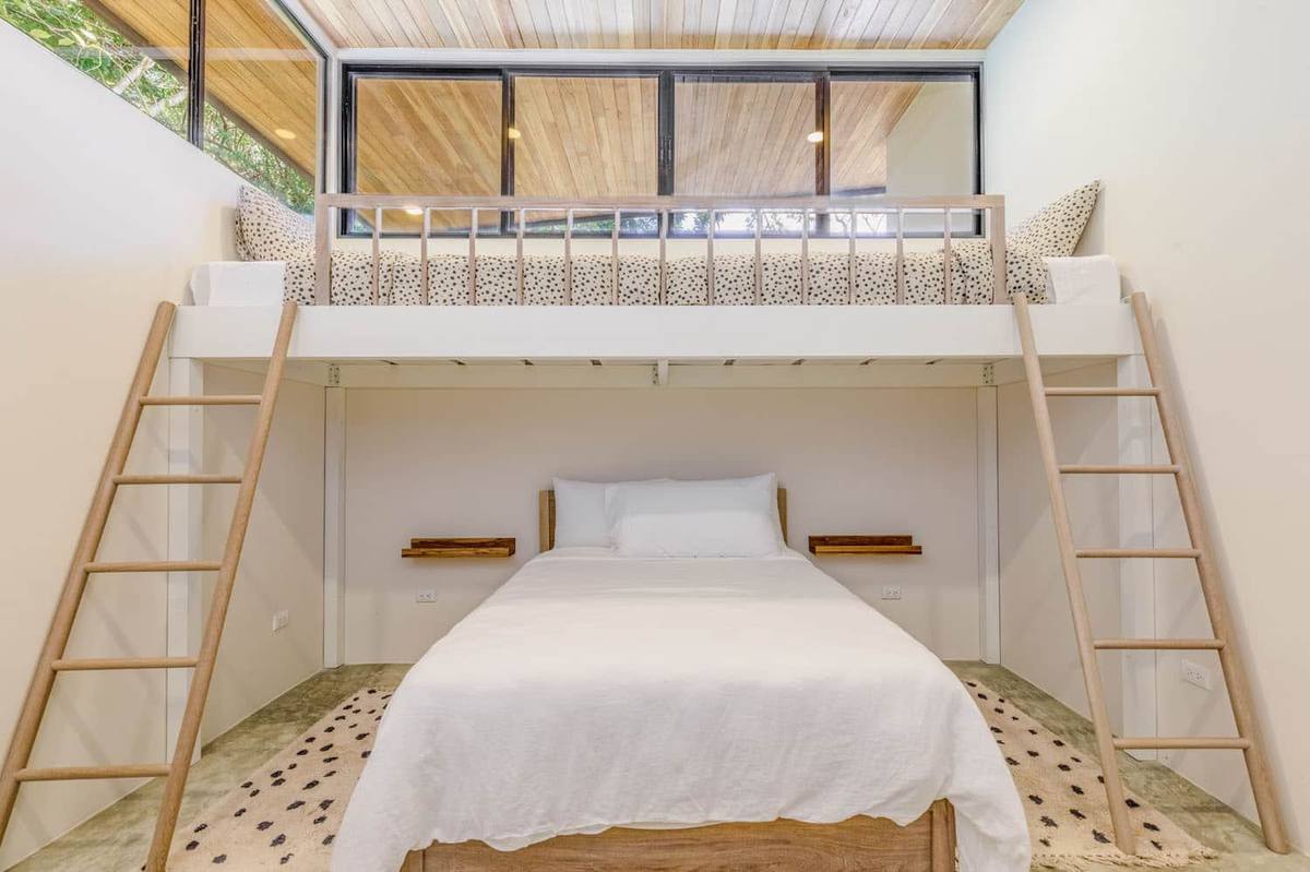 Villa One - kids loft bedroom