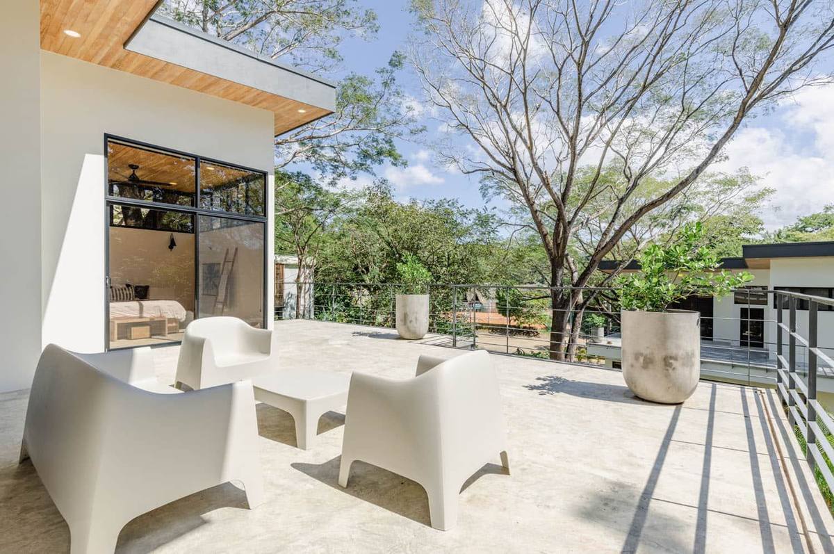 Villa One - covered terrace