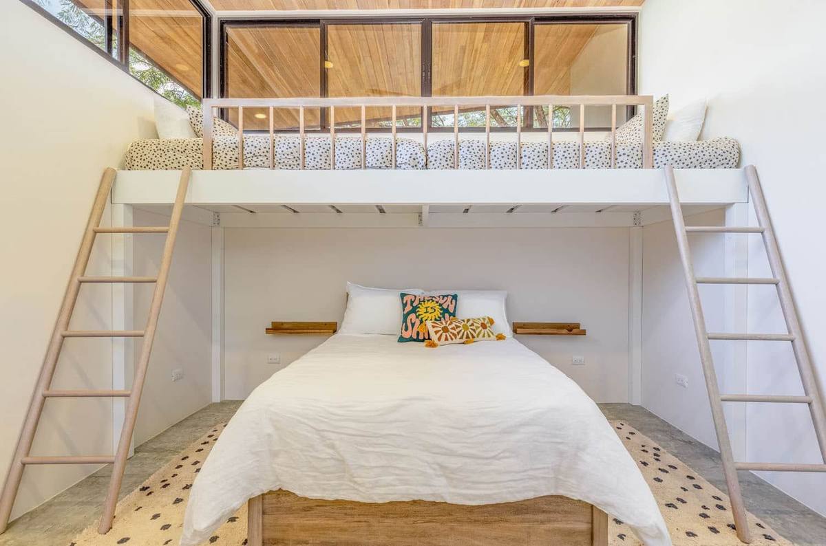 Villa Two - loft bedroom