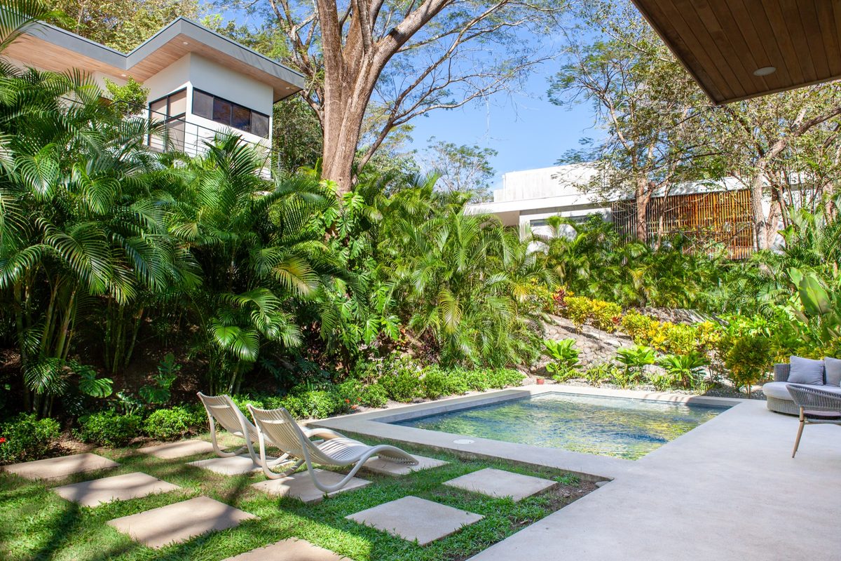 Villa Two - pool and garden